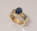 SAPPHIRE RING - Cabouchon cut